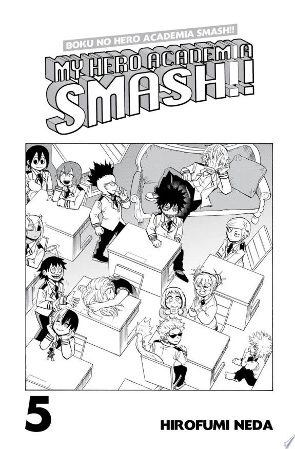 Capa de My Hero Academia Smash!! vol. 05